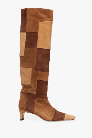 Boots | Wally Boot Tan Patchwork – STAUD Womens